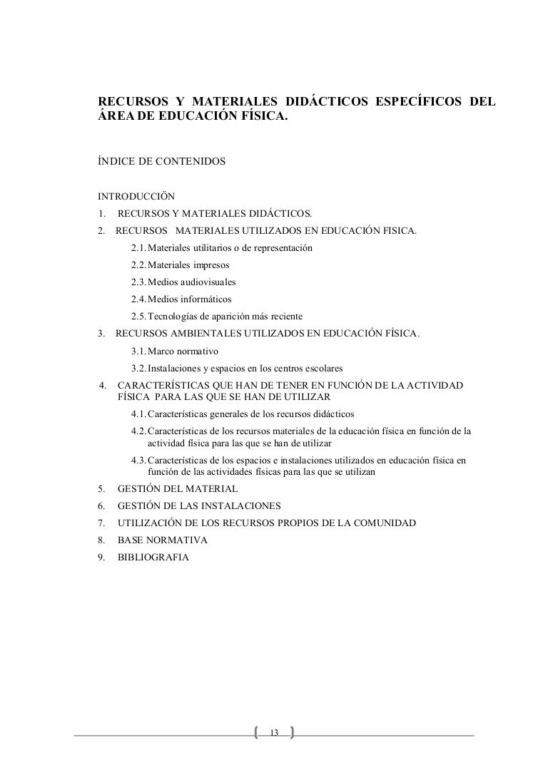 Recursos Y Materiales Didácticos