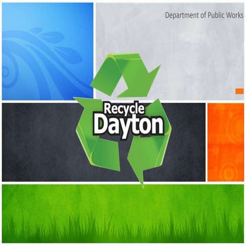 Dayton, Ohio participates in America Recycles Day