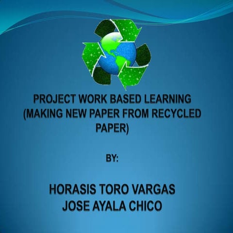 Recycling presentation