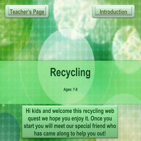 Recycling