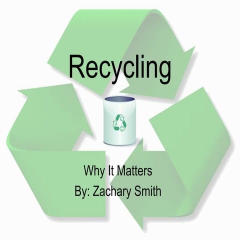 Recycling