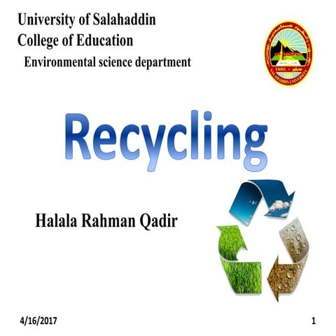 Recycling
