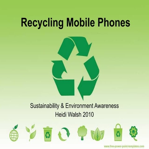 Recycling mobile phones | PPT