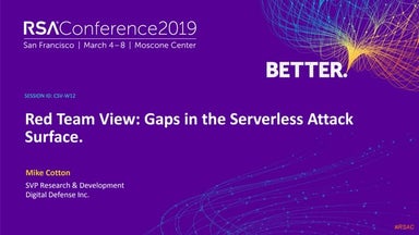 Red team-view-gaps-in-the-serverless-application-attack-surface