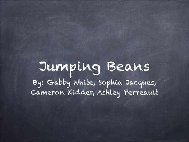 Red Jumping Beans 2
