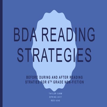 BDA Reading Strategies