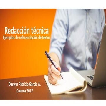 Redacción técnica
