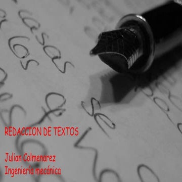 Redaccion de textos
