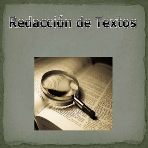 Redaccion de textos