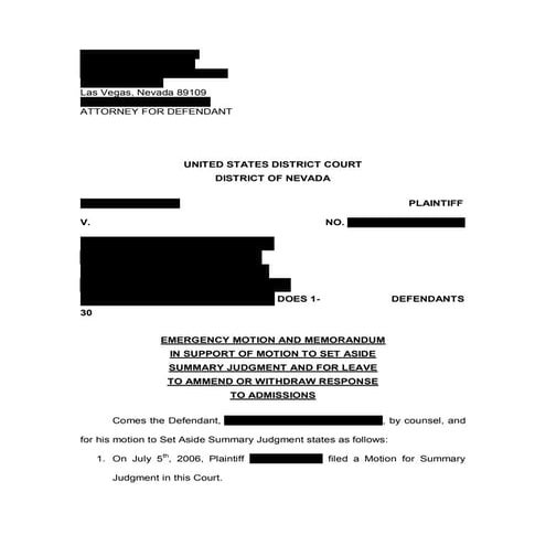 Redacted Rico Default Motion | PDF