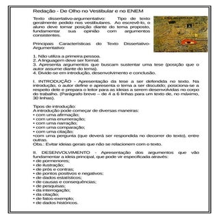 ENEM - Texto Dissertativo-Argumenta...