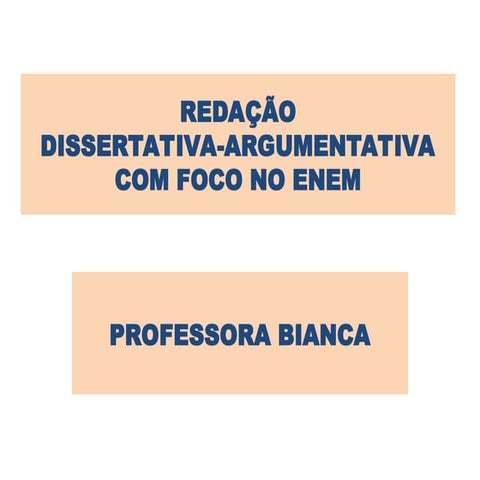 REDAÇÃO dissertativa argumentat ENEM.ppt
