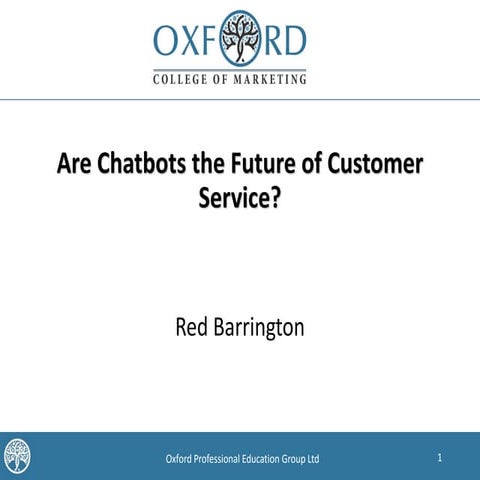 Are chatbots the future of customer service? 