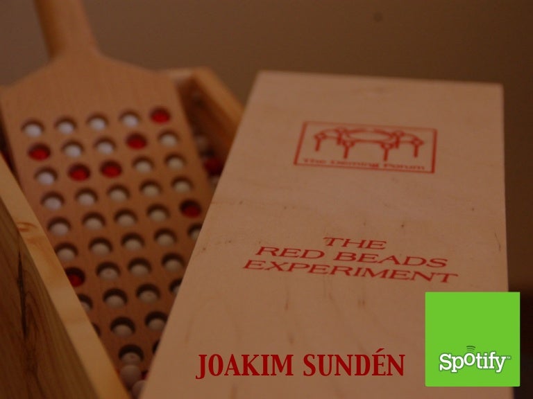 Red Beads Experiment