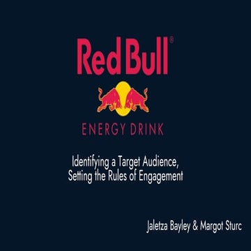 Segmentation of red bull | PPTX