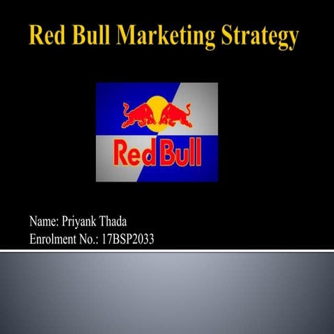 Red bull marketing strategy