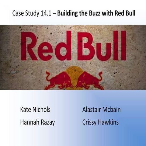 Red bull Case Study | PPTX