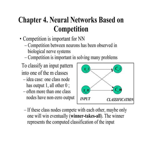 Redes neuronales basadas en competición