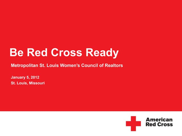 American Red Cross - Presentation 0...