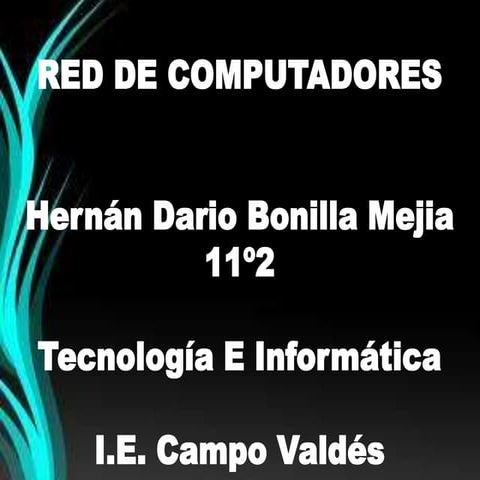 Red de computadores