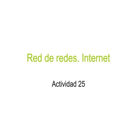 Red de redes 2