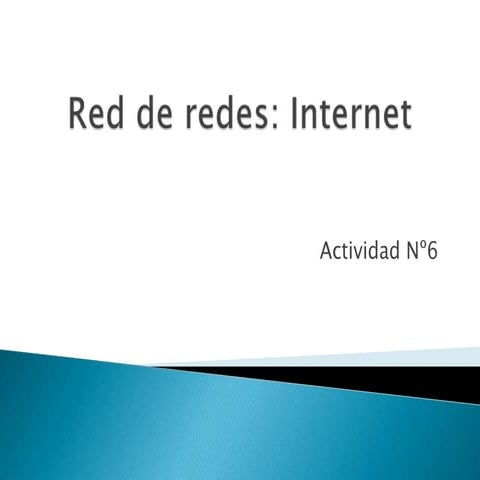 Red de redes actividad n6