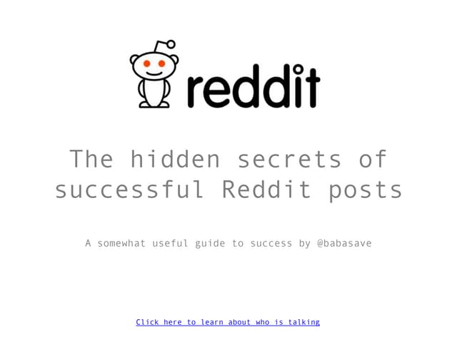 The hidden secrets of successful Re...