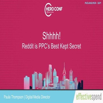Shhhh! Reddit is PPC's Best Kept Secret. Learn How You Can Get in on it!