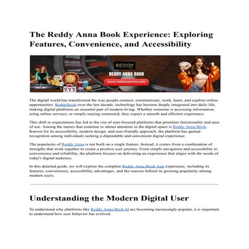 Exploring Reddy Anna Book A Trusted Choice for Modern Digital Users.pdf