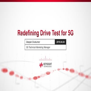 Redefining-DriveTest-With-5g-1 best guide | PDF