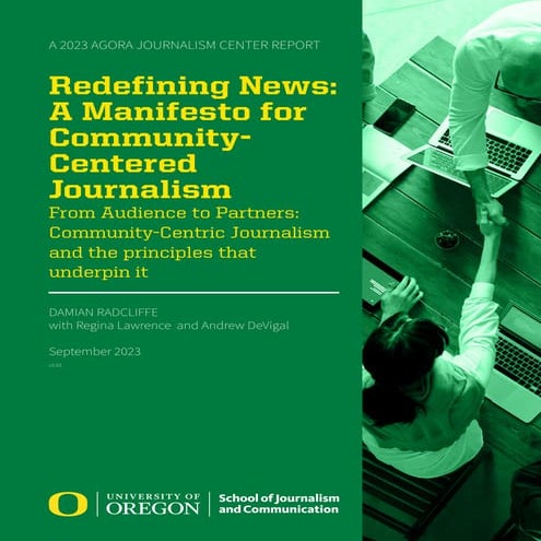 Redefining News: A Manifesto for Community-Centered Journalism