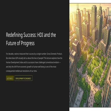 Redefining Success: Human Development Index and the Future of Global ...