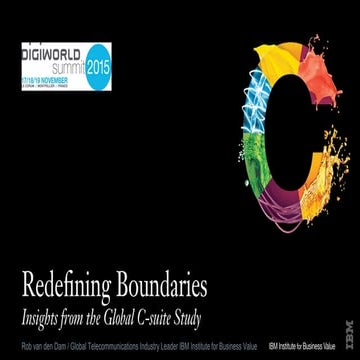 Redefining Boundaries - Digiworld 2015 