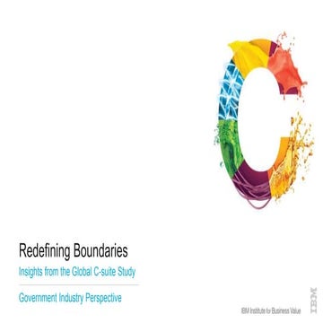 Redefining Boundaries Government Point of View