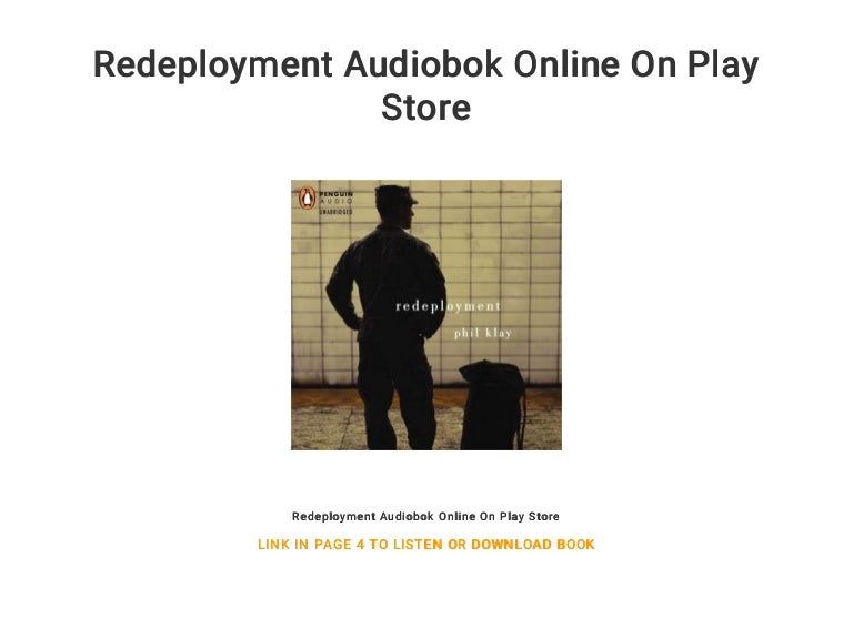 Redeployment Audiobok Online On Play Store