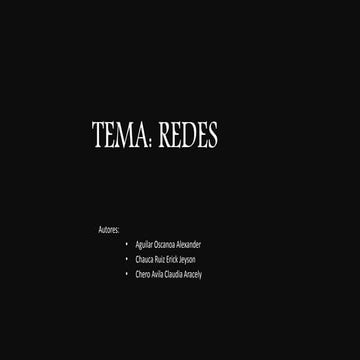 REDES