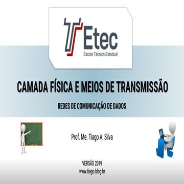Redes - Camada Física e Meios de Transmissão