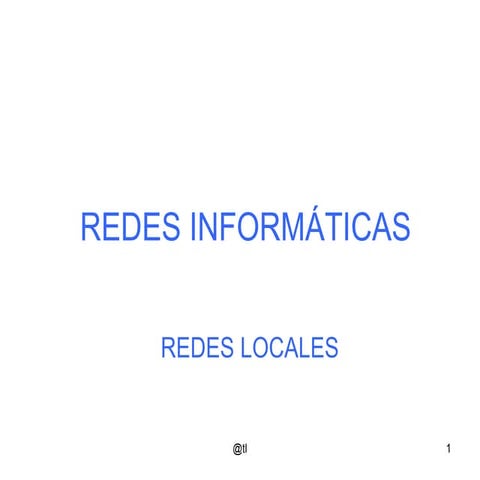 REDES LOCALES