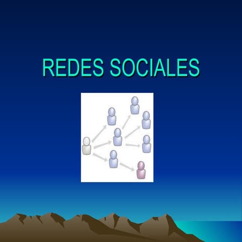 Power Point: Redes Sociales