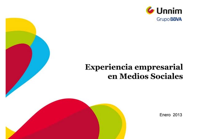 Unnim: Experiencia en Medios Sociales