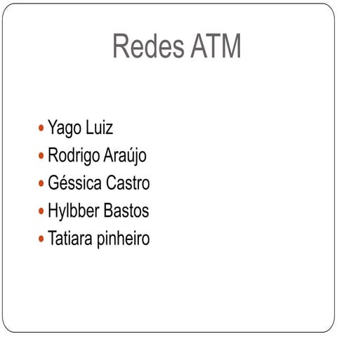 Redes atm