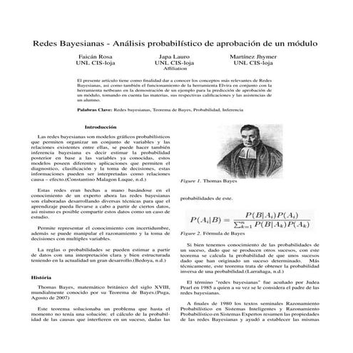 Inteligencia Artificial Redes bayesianas | PDF