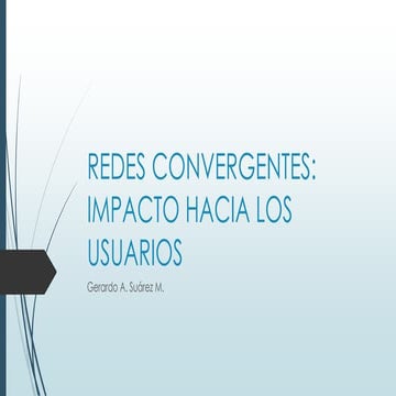 Redes convergentes