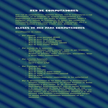 Redes de computadoras (1)