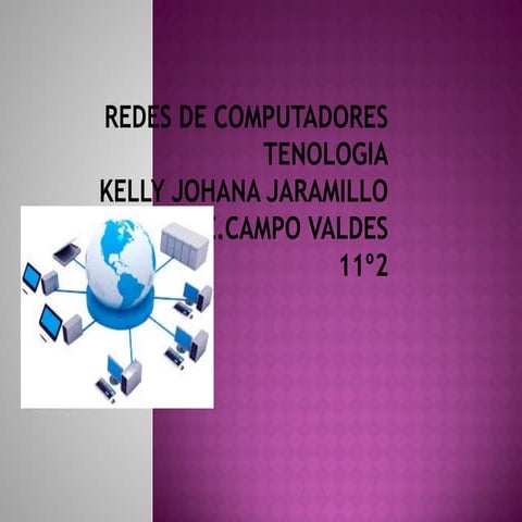 Redes de computadores  kelly jaramillo- 11º2