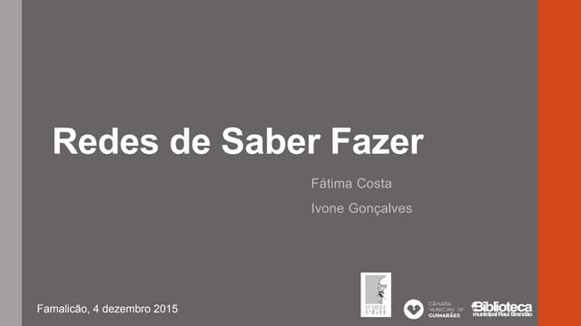 Redes de saber fazer