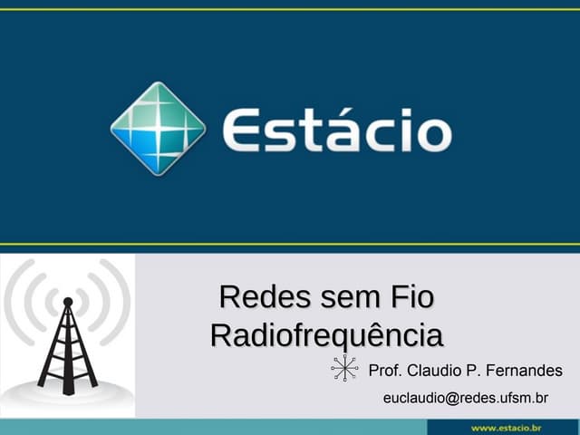 Rede sem fio - Radiofrequência