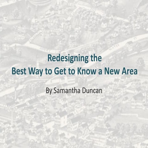 Redesigning the best way to get to know