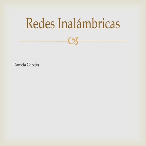 Redes inalambrica dg