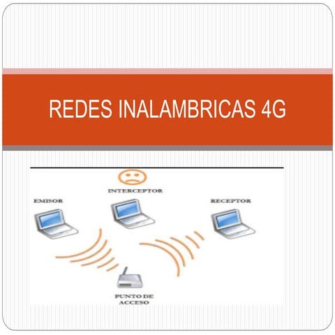 Redes inalambricas 4 g